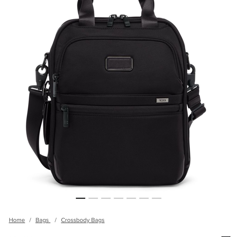 Tumi Black Everyday Messenger Crossbody